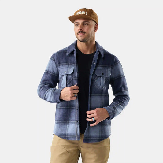 Anchor Line Shirt Jacket