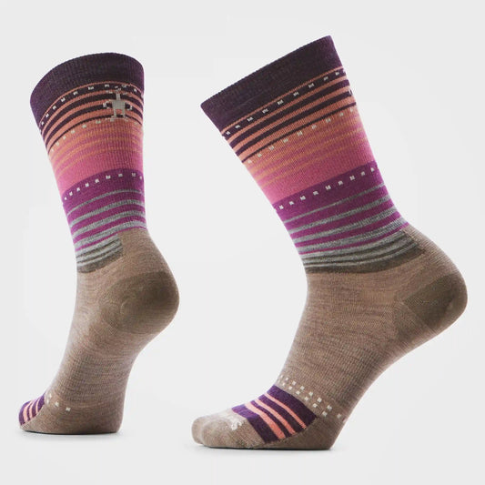 Women's Everyday Stitch Stripe Crew Socks