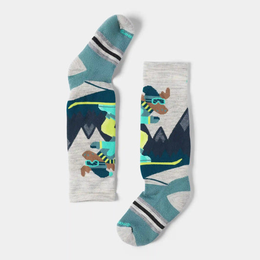 Kids' Wintersport Mountain Moose Over the Calf Socks