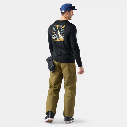 Men's Summit Quest Active Long Sleeve Graphic Tee