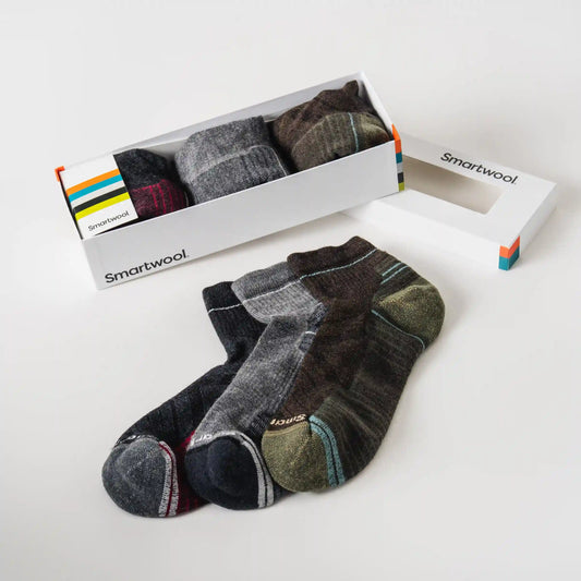 Hike Ankle Socks Trio Gift Box