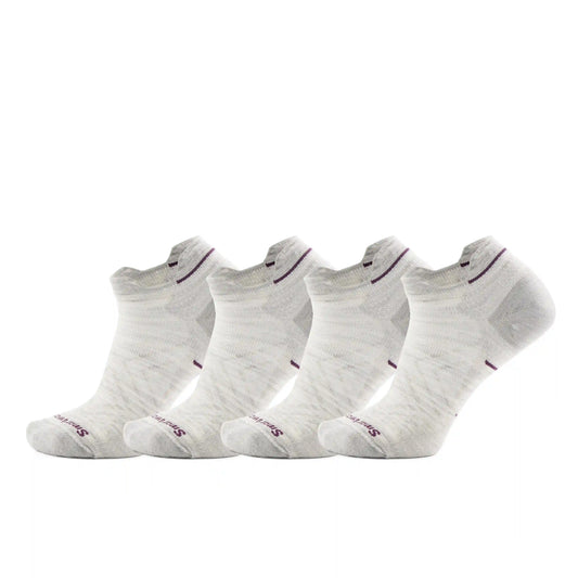 Women's Run Low Ankle Socks 4-Pack