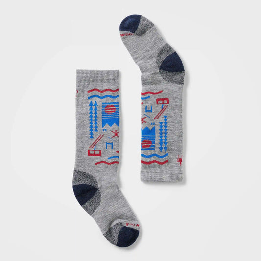 Kids' Wintersport Ski Day Over The Calf Socks