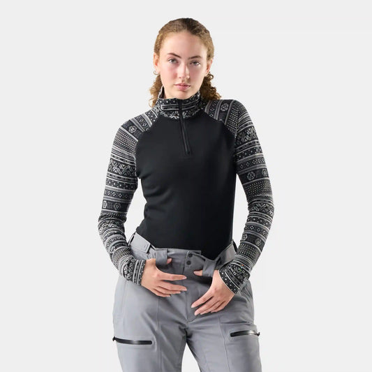 Women's Classic Thermal Merino Base Layer 1/4 Zip