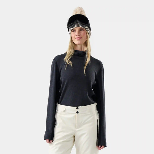 Women's Classic Thermal Merino Mock Neck