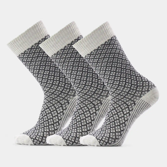 Everyday Cozy Mercantile Crew Socks 3-Pack