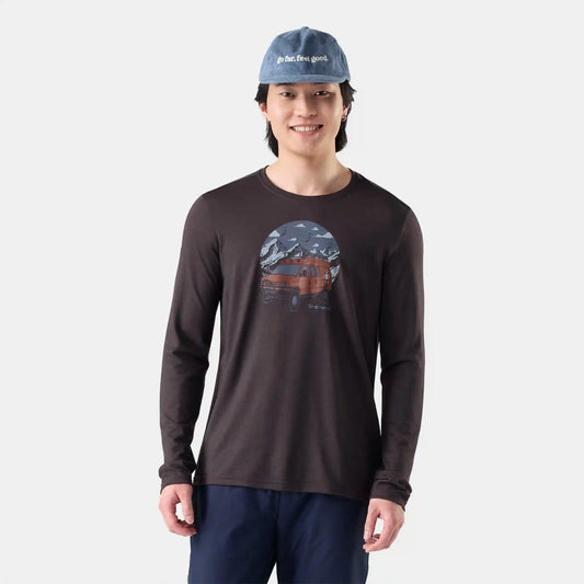 Men's First Chair Pursuit Active Long Sleeve Graphic Tee