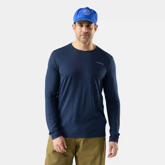 Men's Bearly Plaid Active Long Sleeve Graphic Tee